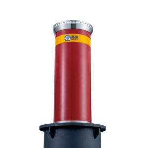 China Red 3A Electric Retractable Driveway Bollards H 800mm Telescopic wholesale