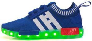China Children Toddler Boy Light Up Shoes , USB Rechargeable Lighted Tennis Shoes wholesale