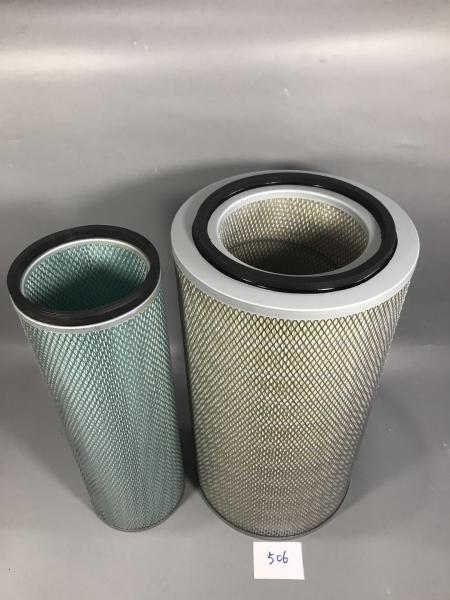 Heavy equipment air filters of excavator HITACHI 1-14215102-0 AF975M P181082 for