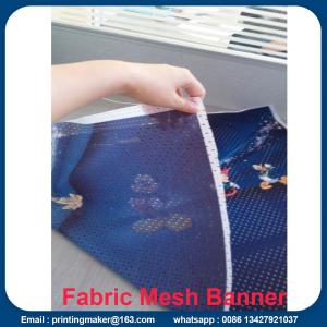 China Fabric Outdoor Mesh Banners Sign Fence Wrap wholesale