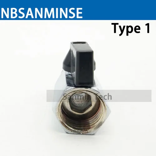 Ball Valve Air Compressor Parts G 1/2 G 1/8 1PC High Quality NBSANMINSE