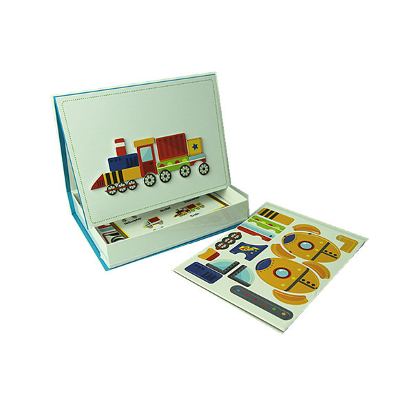 Custom Kids Fridge Magnetic Activity Set with Gift Box Packing for Preschool Learning
