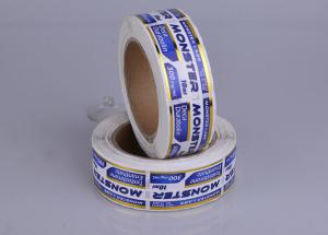 China PP Strong Adhesive Waterproof Steroid Vial Labels With Foil Stamp wholesale