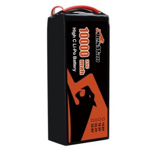 China High Rate 6S 10000mAh Lipo Battery 22.2V 29.6V 50C 70C 100C for FPV Drone Batteries wholesale
