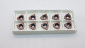 China Indexable Triangle Carbide Inserts WCMX06T308RFN Profile Cutting Tools wholesale