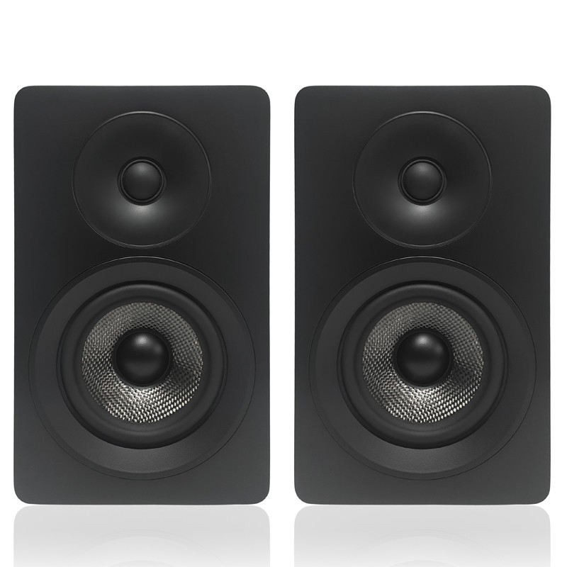 5.25 Inch 2 Way HiFi Bookshelf Passive Speakers For Home Theater Monitor Stereo Speakers