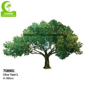 China Flame Retardant HAIHONG 400cm Artificial Olive Tree Realistic wholesale