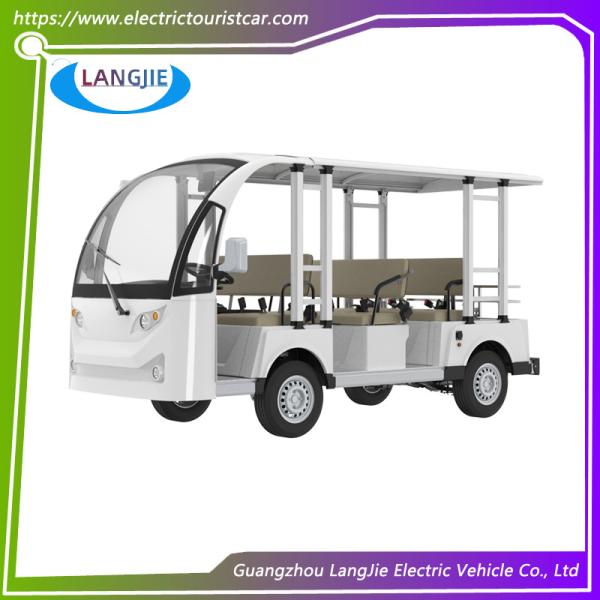 AC Motor 5KW Rear View Mirror Electric Car Tour 8 Seats Club Car Precedent Golf Cart For Park
