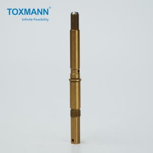 China Copper Turned CNC Lathe Machining Parts Shafts Tolerance 0.01mm wholesale