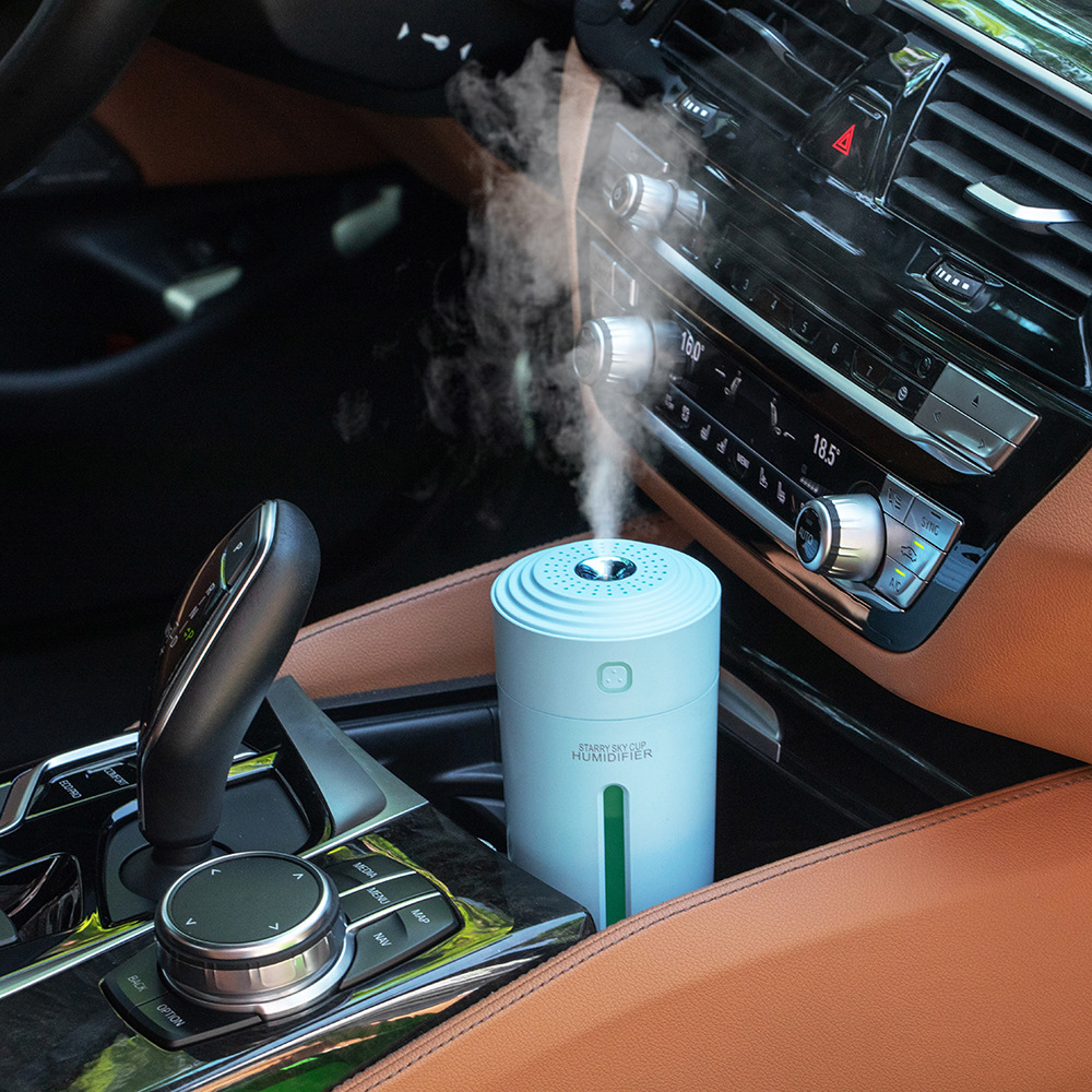 179G Car USB Colorful Cup Household Desktop Mini Aroma Diffuser Night Light Air Humidifier
