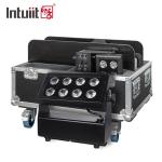 8*15W RGBW 4 In 1 Battery Powered LED Square Par Light Outdoor Waterproof Stage
