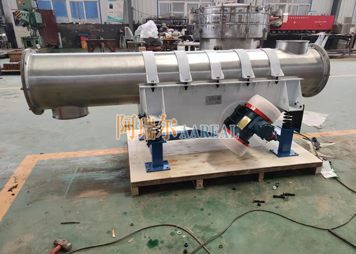 Dia. 400mm Stainless Steel Tubular Vibrating Feeding Conveyor for Food Industry
