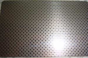 China 201 304 stainless steel sheet Linen Embossed Pattern for kitchen sink wholesale