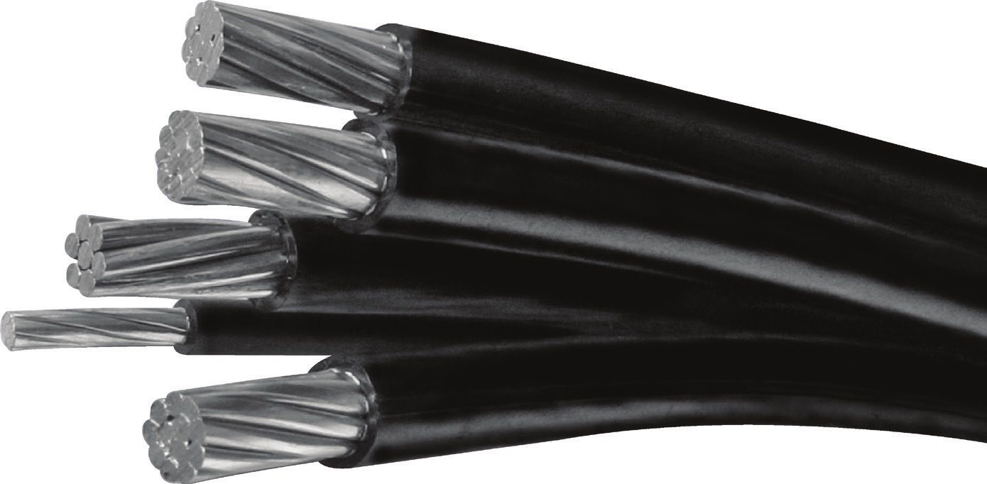 16mm 25mm 35mm Recline Cable ABC Aluminium Wire Low And Medium Voltage