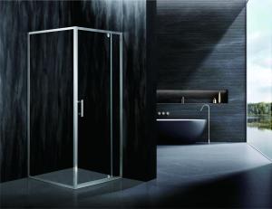 China 6mm Transparent Bathroom Shower Glass Cabinet 1800x800 wholesale