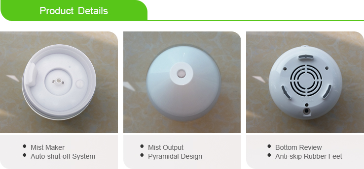 Portable Mini 5V Ultrasonic USB Air Humidifier Logo Customized