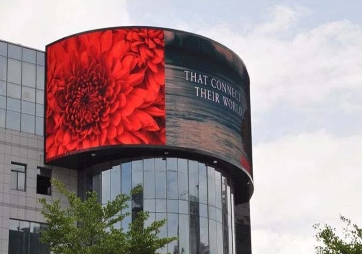 Durable Flexible Flexible Film Set LED Screen Advertisement Video Wall SMD2525 1R1G1B Signage Panel