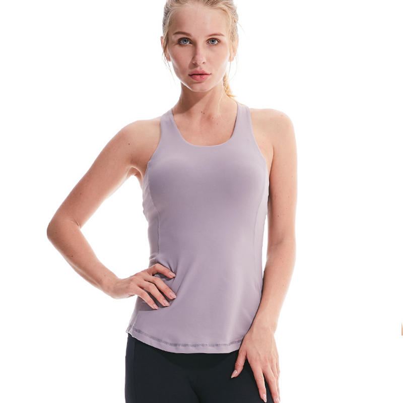 Knitted Longline Sports Bra High Impact Breathable Crisscross Athletic