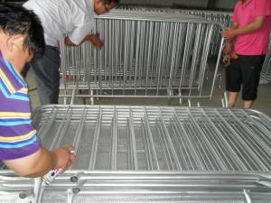China Dipped In Zinc bath Crowd Control Barrier wholesale