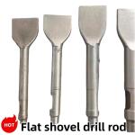 Crushing Flat Shovel Hydraulic Breaker Drill Rod for Excavator Breaker Hammer