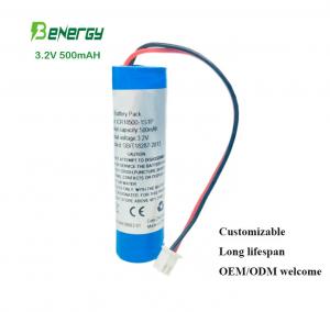 China Rechargeable 3.2V 500mAH Lithium AA Batteries To Replace Ni-CD  Ni-MH Batteries wholesale