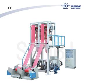 China Plastic Blown Film Extruder Double Lines Blow Film Extrusion Machine wholesale