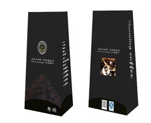 China PET Coffee Zipper Resealable Plastic Bags wholesale