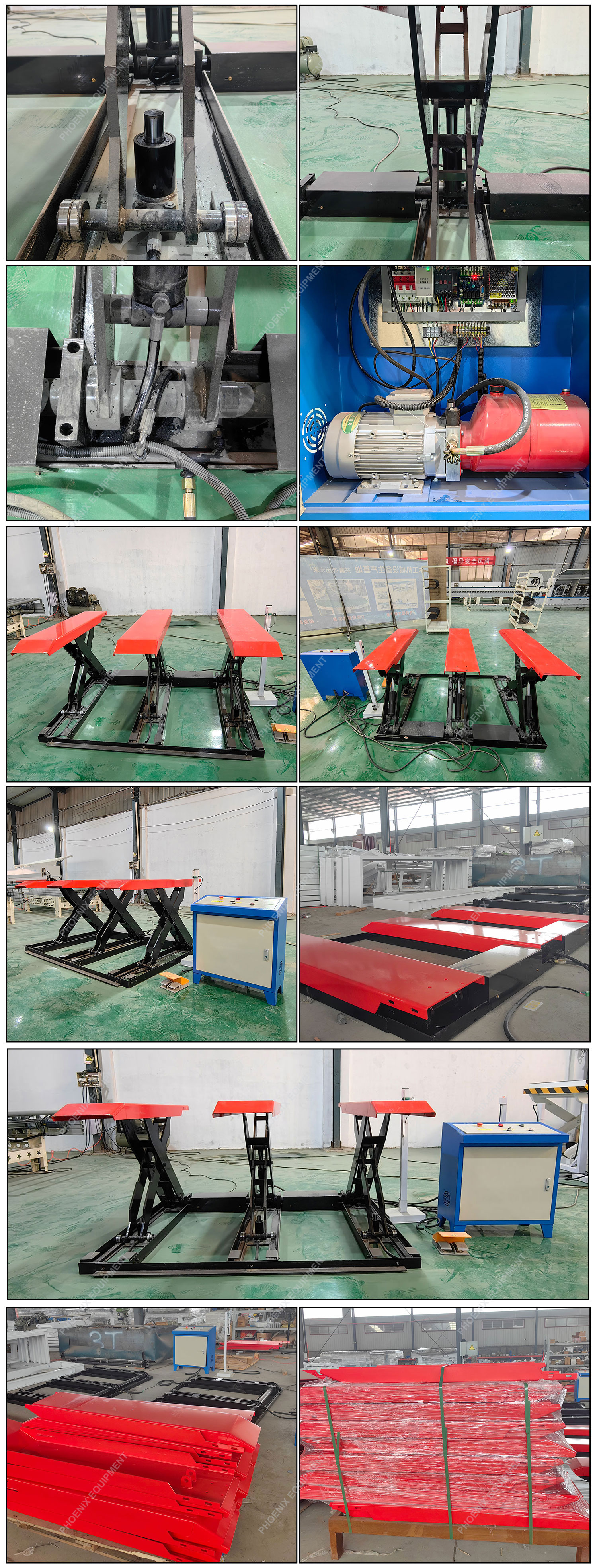 E-type Fixed Lifting Platform Loading of Panel Furniture with Hydraulic Scissor Lift