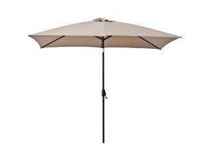 China Steel Frame Sun Garden Parasol Outdoor Furniture Wind Resistant Customized Logo wholesale