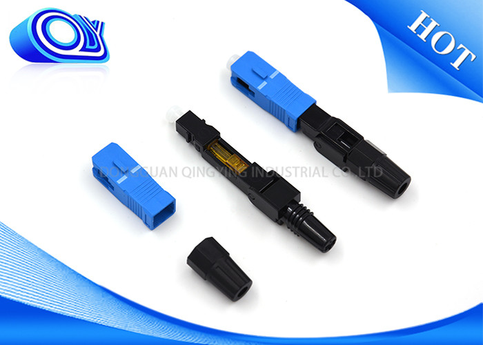 SC UPC Fiber Optic Quick Connector Adapter / SC UPC Fiber Optic Fast Connectors