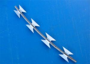 China Military 304 Stainless Steel Razor Wire , Concertina Coil Fencing BTO-22 / CBT-65 wholesale
