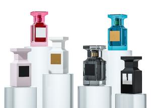 China OEM 50ml Perfume Spray Bottle Luxury Glass Material For Women wholesale