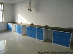Easy Cleaning Steel Lab Furniture , Standard Socket Steel Lab Bench