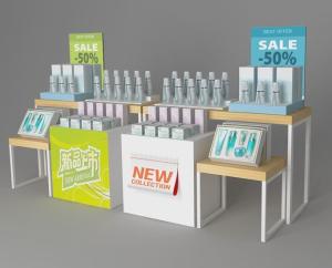 China Promotional Full Set Cosmetic Display Counter For Advertising Multipurpose wholesale
