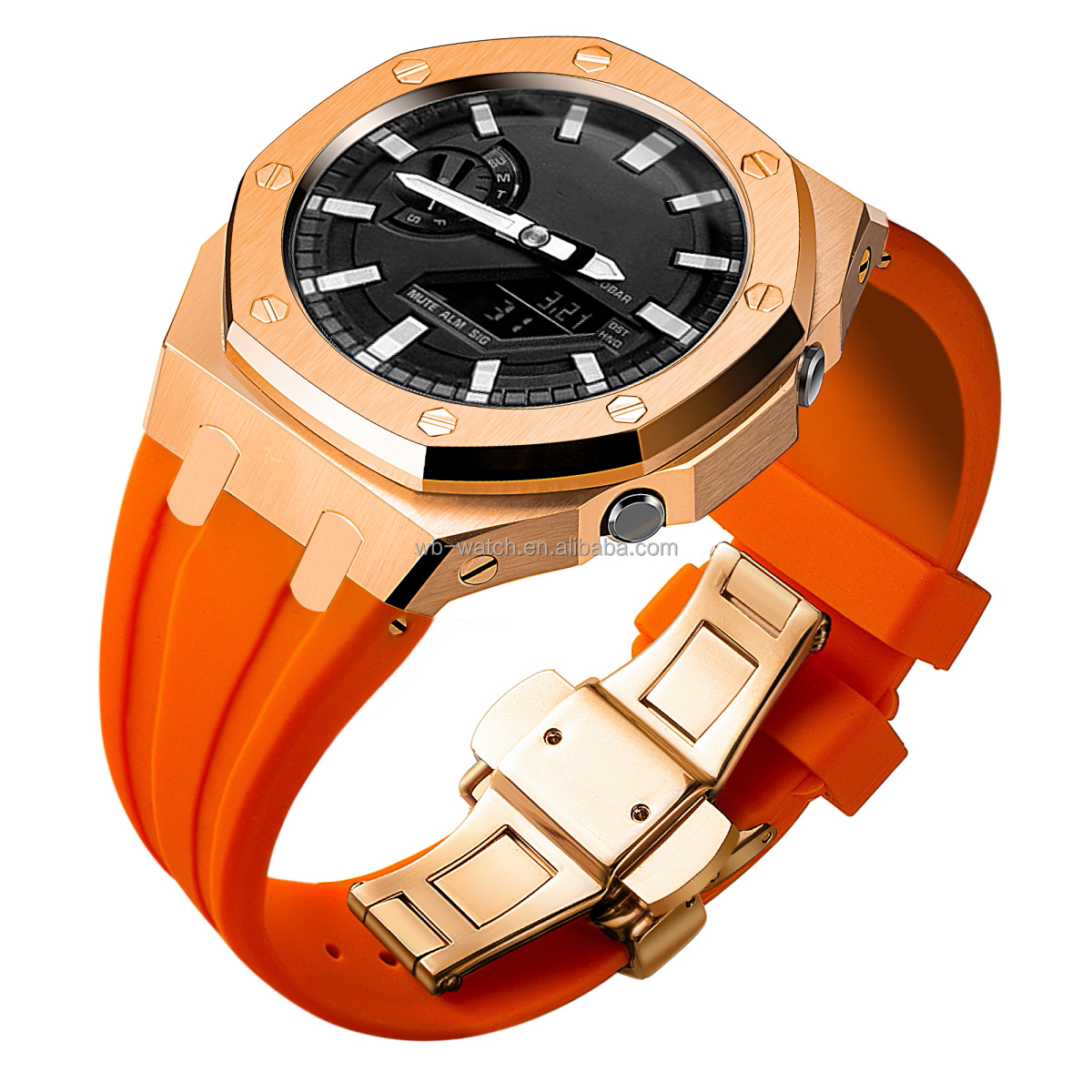 Transform Your Casio Ga2100 Into A End Watch With Custom Logo Stainless Steel Mod Kit