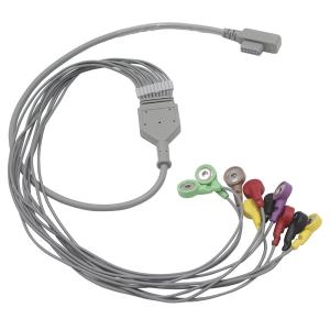 China BENEWARE Elbow Holter ECG Cable and Leadwires wholesale