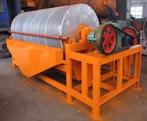 China 25tph Drum Type Magnetic Separator Mining Machine Wet For Iron Ore on sale