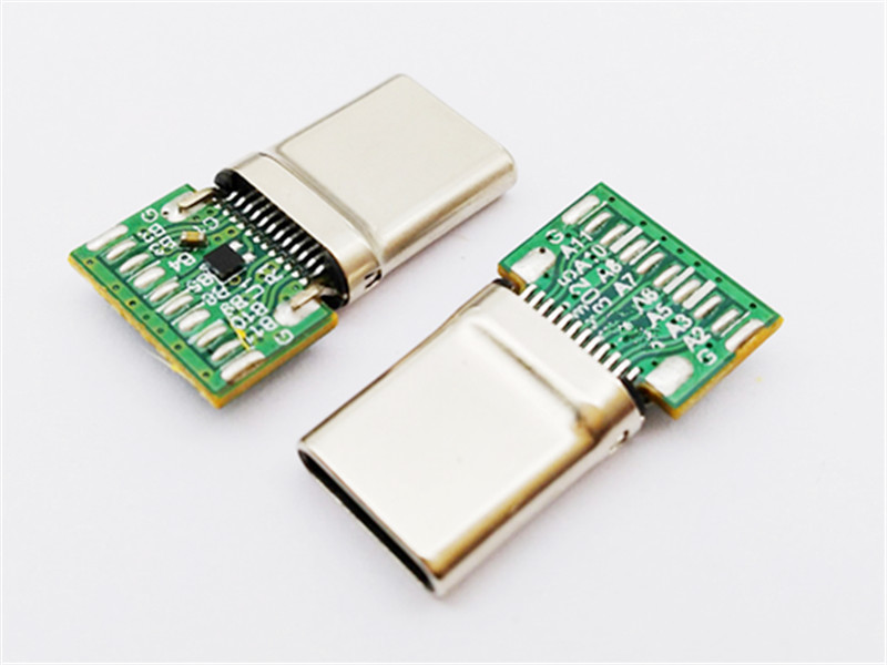 USB3.1 Type-C Type Plug (Standard),USB3.1 C Type, SMT, Plug, HULYN