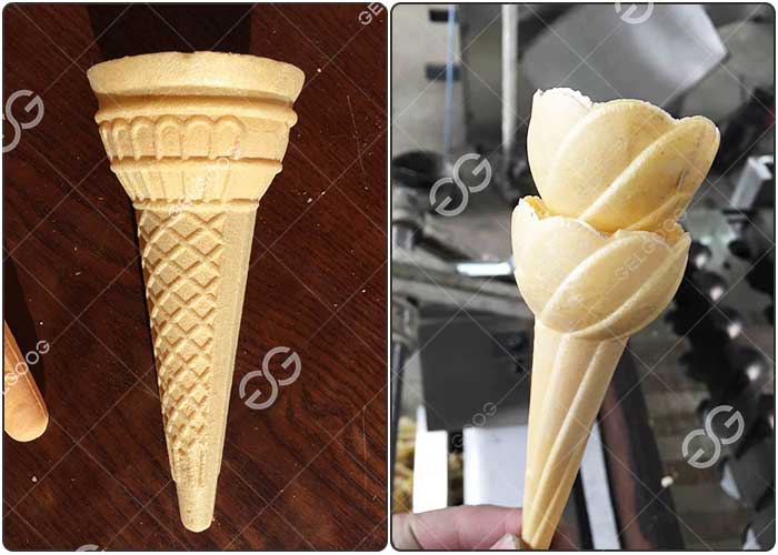 Cone Ice Cream Maker Machine