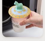 Creative Cartoon Silicone Cup Cover Dustproof Tea Cup Water Cup Cover Multi