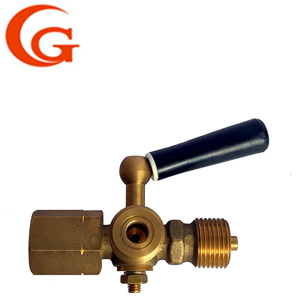 Brass 3 Way Cock Valve With 1/2' Bsp Inside And Outside Threads