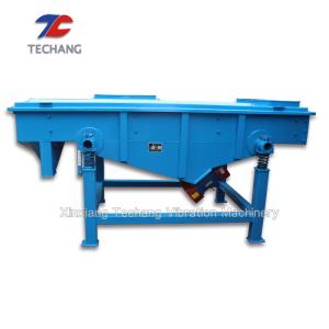 China Large Capacity Linear Vibrating Screen Adopts Twin Vibrating Exciters Driving wholesale