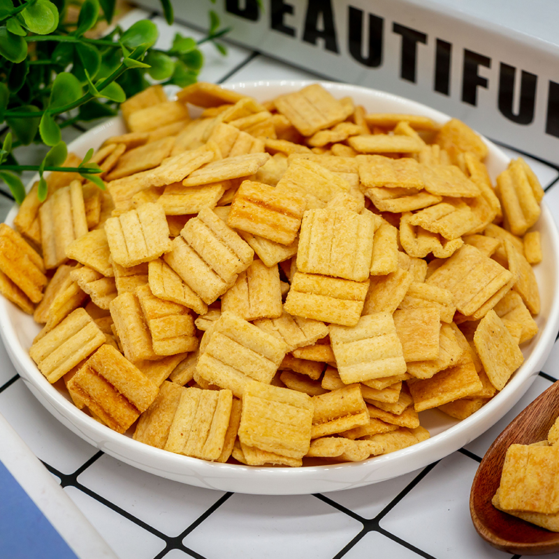 Chinese traditional snack crispy rice cracker healthy grain snacks rice crust