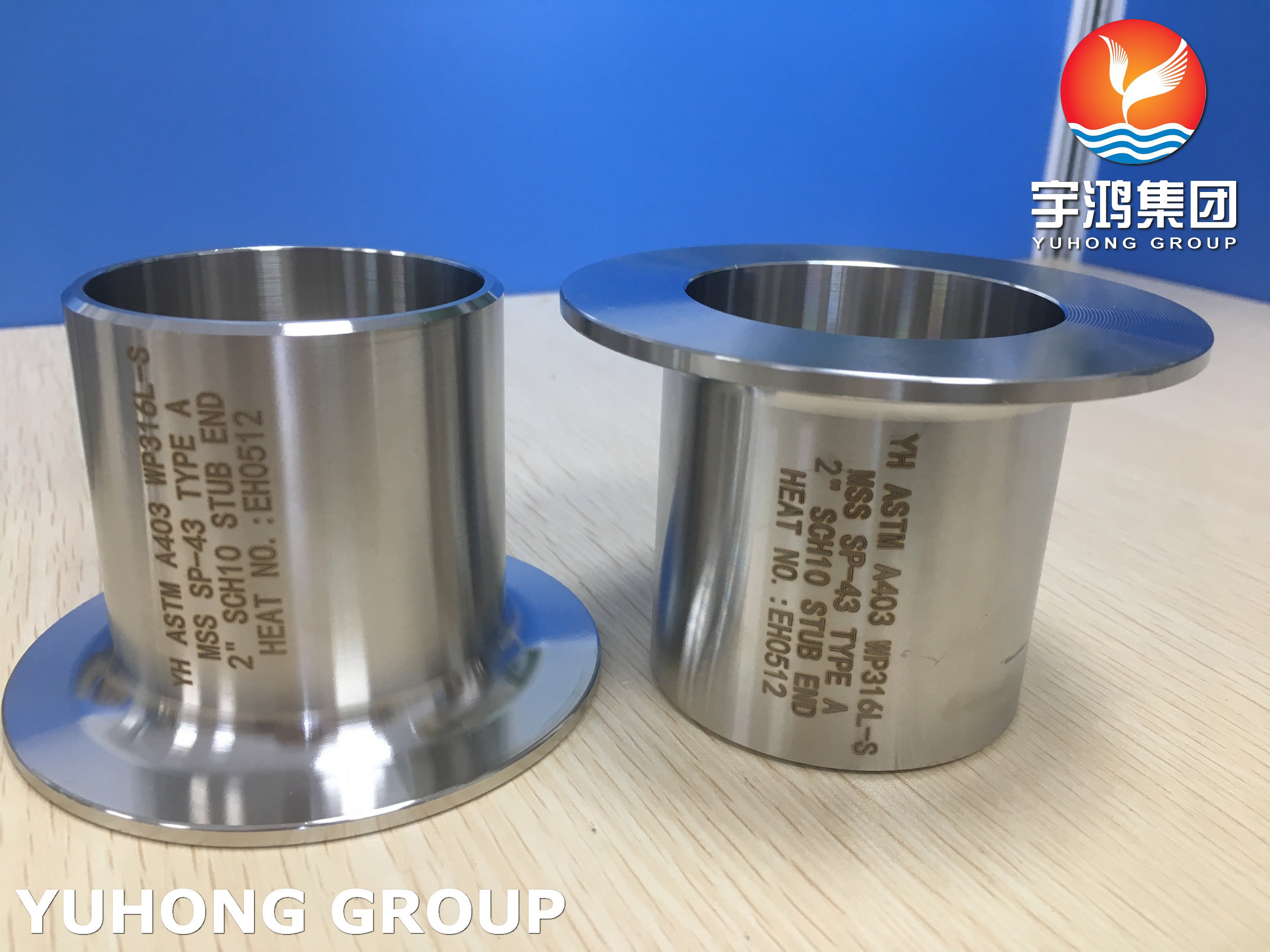 SS Butt Weld Fitting Stub Ends , Flange lap joint in welding , MSS SP-43 Type A , Type B , B16.9