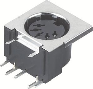 China Mini Din Connector 8pin female Socket S terminal wholesale