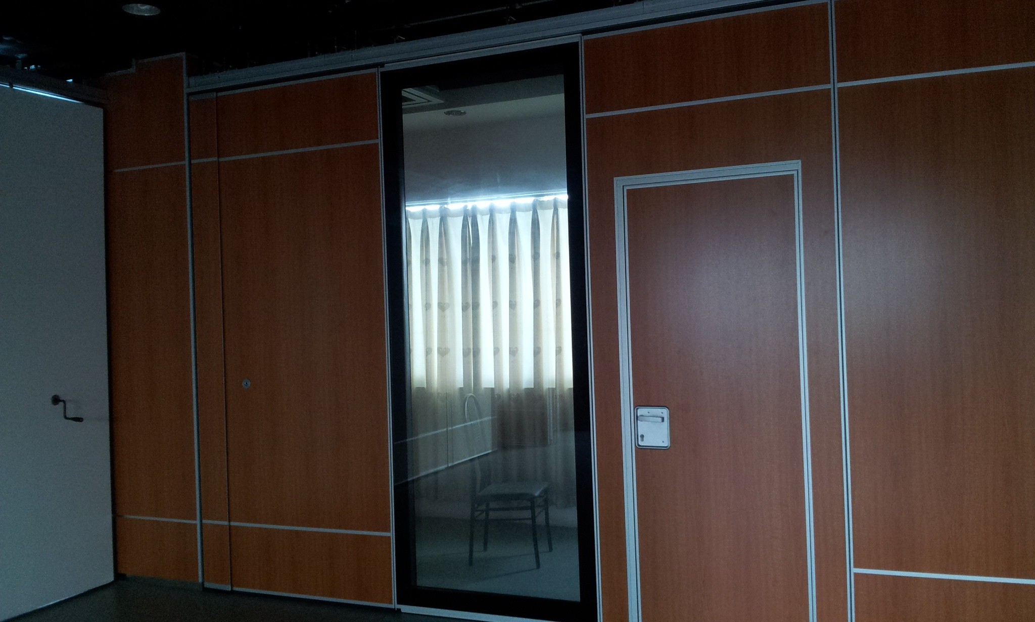 Home Movable Partition Walls Aluminum Room Divider Screen For Villa