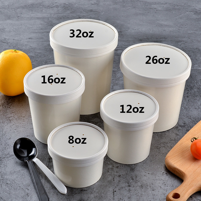 Hot Insulated Biodegradable 30oz Recyclable Disposable Paper Cups