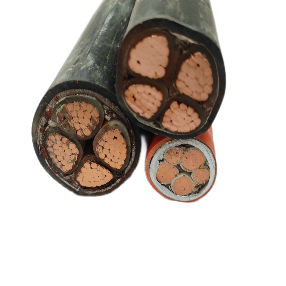 NYFGBY NYY 1000V Mining Power Cable PVC Jacket For Power Distribution