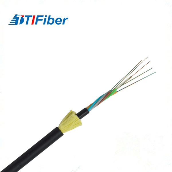 12 Core 24 Cores G652D outdoor fiber optic cable Aerial Application