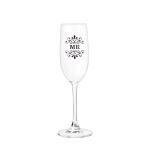 High Quality Champagne Flute Set Couple Lead Free Crystal Clear Wine Glass Gift